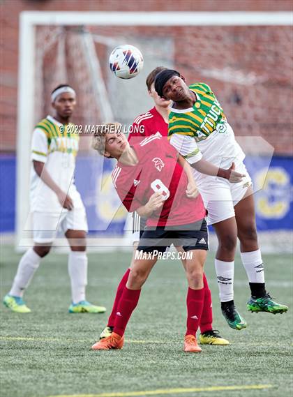 Thumbnail 2 in Indianapolis Crispus Attucks vs Herron (IHSAA Class 3A Sectional Semi Final) photogallery.