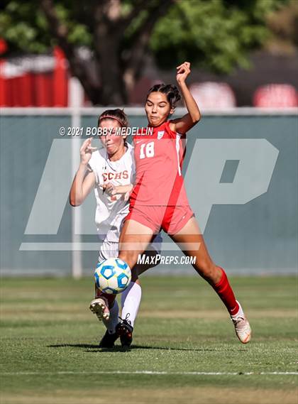 Thumbnail 1 in Cathedral Catholic @ Buchanan (CIF D2 Regional Championship) photogallery.