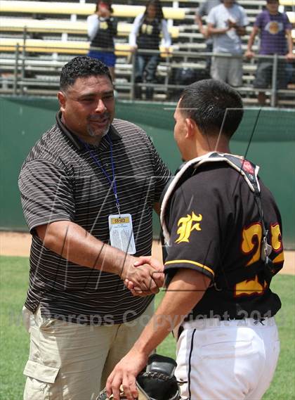Thumbnail 3 in Firebaugh vs Temecula Prep (CIFSS Division 7 Championship) photogallery.