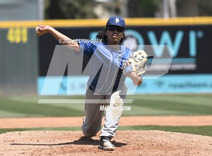 Thumbnail 2 in Baldwin Park vs. Montclair (Battle of the Mt. Baldy League) photogallery.