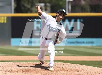 Thumbnail 1 in Baldwin Park vs. Montclair (Battle of the Mt. Baldy League) photogallery.