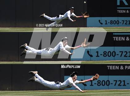 Thumbnail 3 in Baldwin Park vs. Montclair (Battle of the Mt. Baldy League) photogallery.