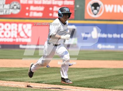 Thumbnail 3 in Baldwin Park vs. Montclair (Battle of the Mt. Baldy League) photogallery.