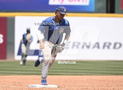 Thumbnail 3 in Baldwin Park vs. Montclair (Battle of the Mt. Baldy League) photogallery.