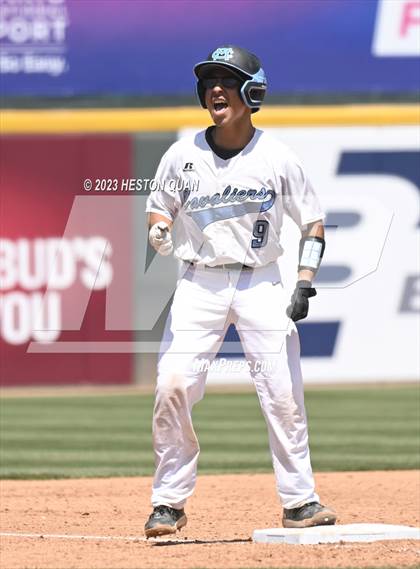 Thumbnail 1 in Baldwin Park vs. Montclair (Battle of the Mt. Baldy League) photogallery.