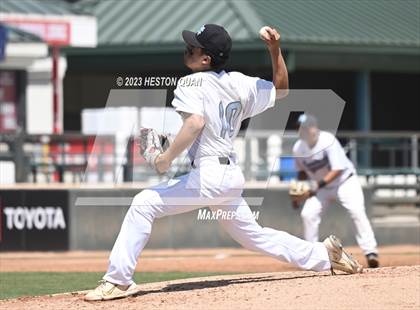 Thumbnail 1 in Baldwin Park vs. Montclair (Battle of the Mt. Baldy League) photogallery.