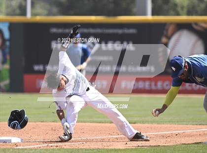 Thumbnail 2 in Baldwin Park vs. Montclair (Battle of the Mt. Baldy League) photogallery.