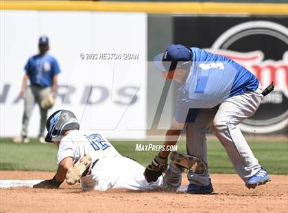 Thumbnail 2 in Baldwin Park vs. Montclair (Battle of the Mt. Baldy League) photogallery.