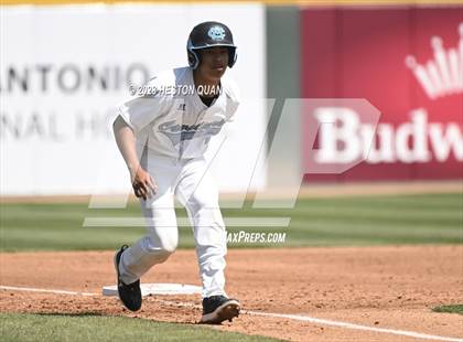 Thumbnail 3 in Baldwin Park vs. Montclair (Battle of the Mt. Baldy League) photogallery.