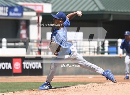Thumbnail 2 in Baldwin Park vs. Montclair (Battle of the Mt. Baldy League) photogallery.