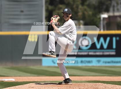 Thumbnail 1 in Baldwin Park vs. Montclair (Battle of the Mt. Baldy League) photogallery.