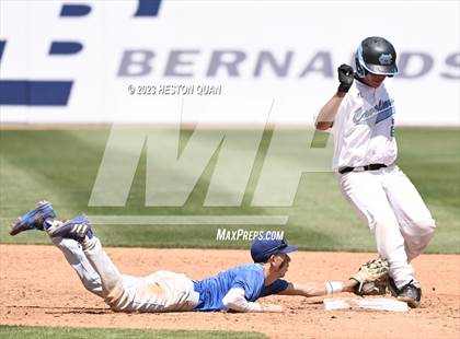 Thumbnail 3 in Baldwin Park vs. Montclair (Battle of the Mt. Baldy League) photogallery.
