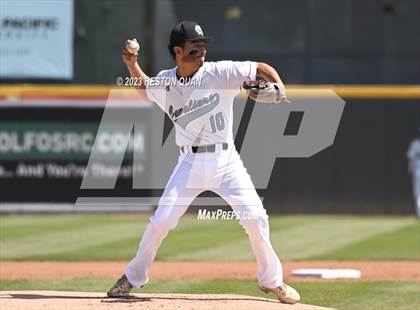 Thumbnail 3 in Baldwin Park vs. Montclair (Battle of the Mt. Baldy League) photogallery.