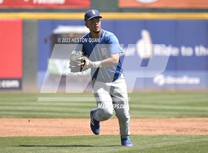 Thumbnail 2 in Baldwin Park vs. Montclair (Battle of the Mt. Baldy League) photogallery.