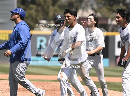 Thumbnail 2 in Baldwin Park vs. Montclair (Battle of the Mt. Baldy League) photogallery.