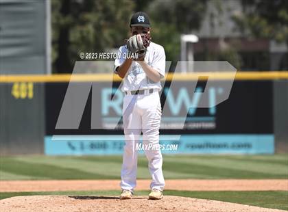 Thumbnail 2 in Baldwin Park vs. Montclair (Battle of the Mt. Baldy League) photogallery.
