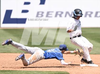 Thumbnail 3 in Baldwin Park vs. Montclair (Battle of the Mt. Baldy League) photogallery.