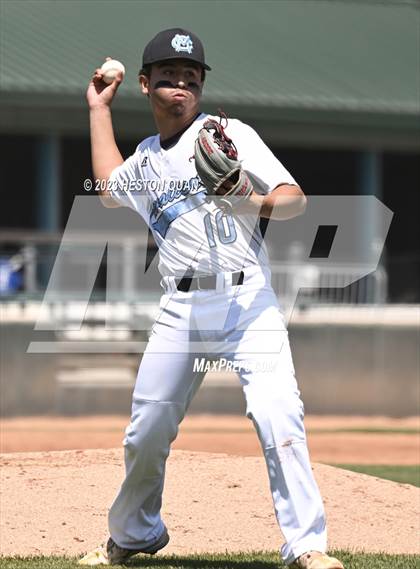Thumbnail 2 in Baldwin Park vs. Montclair (Battle of the Mt. Baldy League) photogallery.