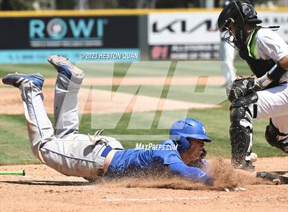 Thumbnail 2 in Baldwin Park vs. Montclair (Battle of the Mt. Baldy League) photogallery.