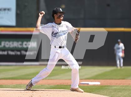 Thumbnail 1 in Baldwin Park vs. Montclair (Battle of the Mt. Baldy League) photogallery.