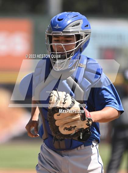 Thumbnail 2 in Baldwin Park vs. Montclair (Battle of the Mt. Baldy League) photogallery.