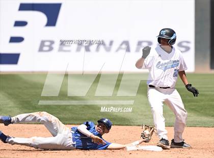 Thumbnail 2 in Baldwin Park vs. Montclair (Battle of the Mt. Baldy League) photogallery.
