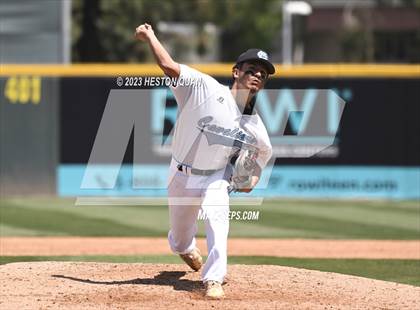 Thumbnail 3 in Baldwin Park vs. Montclair (Battle of the Mt. Baldy League) photogallery.