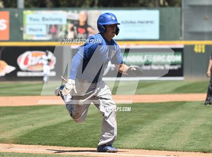 Thumbnail 3 in Baldwin Park vs. Montclair (Battle of the Mt. Baldy League) photogallery.