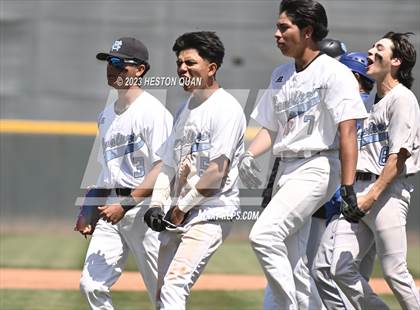 Thumbnail 1 in Baldwin Park vs. Montclair (Battle of the Mt. Baldy League) photogallery.