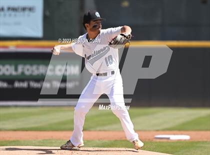 Thumbnail 2 in Baldwin Park vs. Montclair (Battle of the Mt. Baldy League) photogallery.