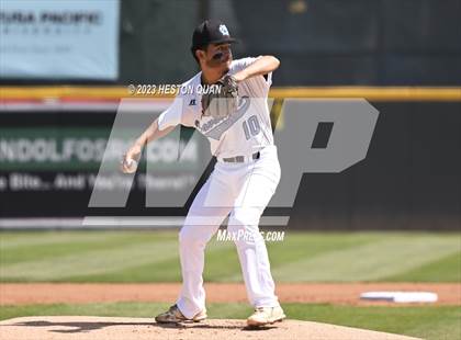 Thumbnail 1 in Baldwin Park vs. Montclair (Battle of the Mt. Baldy League) photogallery.