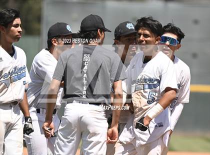 Thumbnail 1 in Baldwin Park vs. Montclair (Battle of the Mt. Baldy League) photogallery.