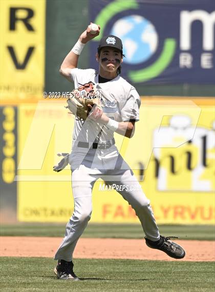 Thumbnail 3 in Baldwin Park vs. Montclair (Battle of the Mt. Baldy League) photogallery.
