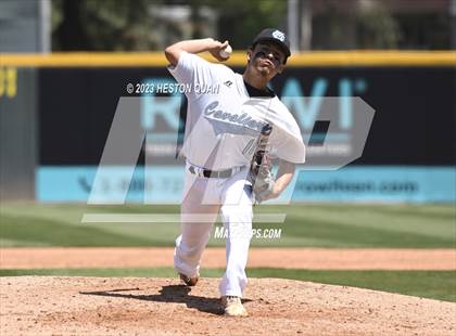 Thumbnail 2 in Baldwin Park vs. Montclair (Battle of the Mt. Baldy League) photogallery.