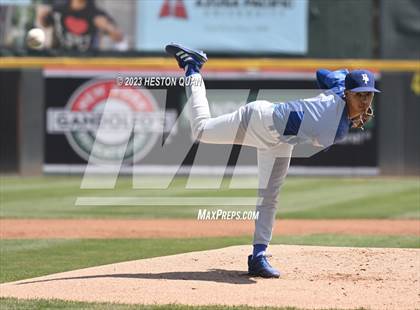 Thumbnail 1 in Baldwin Park vs. Montclair (Battle of the Mt. Baldy League) photogallery.