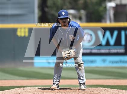 Thumbnail 2 in Baldwin Park vs. Montclair (Battle of the Mt. Baldy League) photogallery.