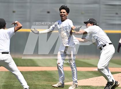 Thumbnail 1 in Baldwin Park vs. Montclair (Battle of the Mt. Baldy League) photogallery.