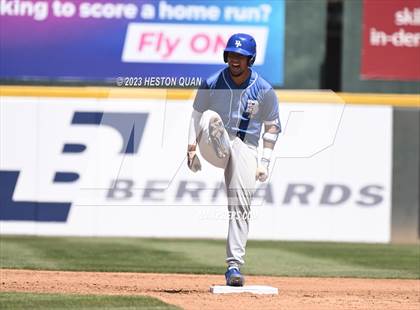 Thumbnail 3 in Baldwin Park vs. Montclair (Battle of the Mt. Baldy League) photogallery.