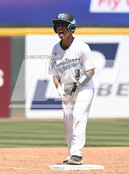 Thumbnail 3 in Baldwin Park vs. Montclair (Battle of the Mt. Baldy League) photogallery.