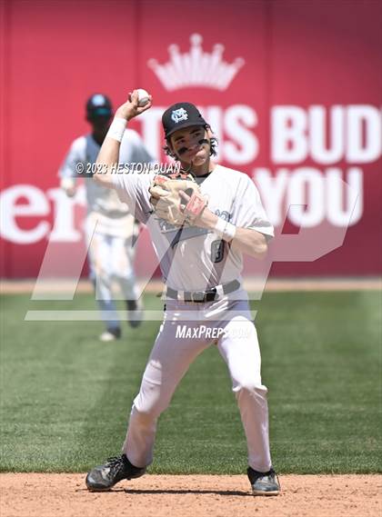 Thumbnail 3 in Baldwin Park vs. Montclair (Battle of the Mt. Baldy League) photogallery.