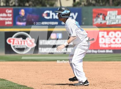 Thumbnail 3 in Baldwin Park vs. Montclair (Battle of the Mt. Baldy League) photogallery.