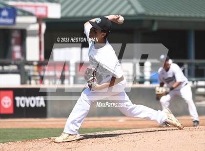 Thumbnail 2 in Baldwin Park vs. Montclair (Battle of the Mt. Baldy League) photogallery.