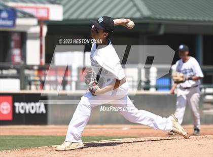 Thumbnail 2 in Baldwin Park vs. Montclair (Battle of the Mt. Baldy League) photogallery.