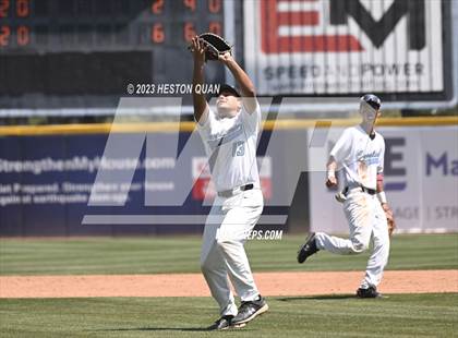 Thumbnail 3 in Baldwin Park vs. Montclair (Battle of the Mt. Baldy League) photogallery.