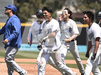 Thumbnail 3 in Baldwin Park vs. Montclair (Battle of the Mt. Baldy League) photogallery.