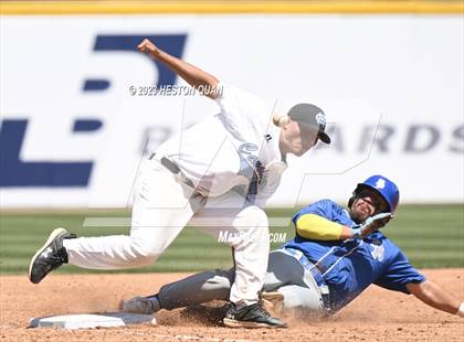 Thumbnail 2 in Baldwin Park vs. Montclair (Battle of the Mt. Baldy League) photogallery.