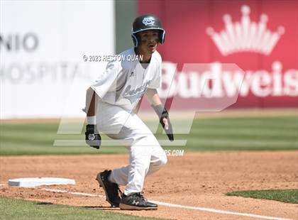 Thumbnail 3 in Baldwin Park vs. Montclair (Battle of the Mt. Baldy League) photogallery.