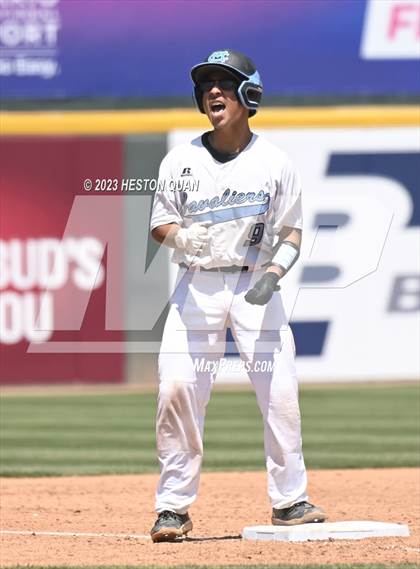 Thumbnail 3 in Baldwin Park vs. Montclair (Battle of the Mt. Baldy League) photogallery.
