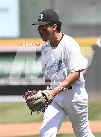 Thumbnail 1 in Baldwin Park vs. Montclair (Battle of the Mt. Baldy League) photogallery.
