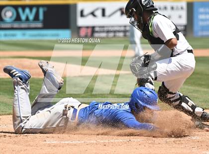 Thumbnail 3 in Baldwin Park vs. Montclair (Battle of the Mt. Baldy League) photogallery.